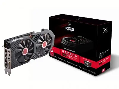 Видеокарта XFX AMD Radeon RX 580 4Gb GTS XXX OC+ (RX-580P4D V.B0) (GDDR5, 256 bit, PCI-E 3.0 x16) Б/у - фото 3