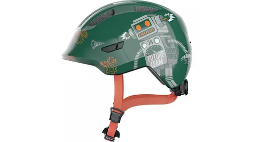 Велошолом Abus Smiley 3.0 Dark Green M (1007-672682) - фото 9