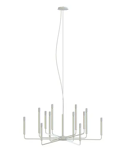 Підвісний світильник, люстра Nowodvorski 11463 Orto XII A E14 12x10W IP20 світло-сірий - фото 1