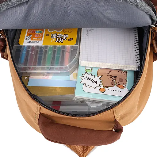 Рюкзак дитячий Капібара, 25x23x11.5 см, 1003-1 (В асортименті) - фото 3