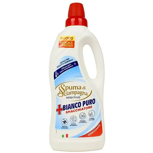 Пятновыводитель и отбеливатель Spuma Di Sciampagna для белых вещей 900 мл - фото 1