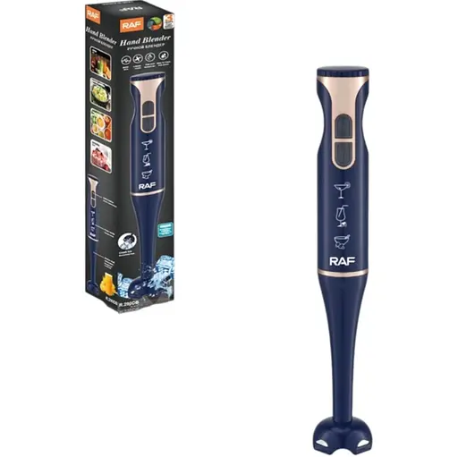 Блендер занурювальний RAF R.290DB Синій 800 Вт - фото 2