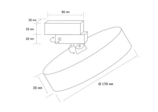 Трековий Світильник MJ-Light 8306W-3T 24W 4000K - фото 5