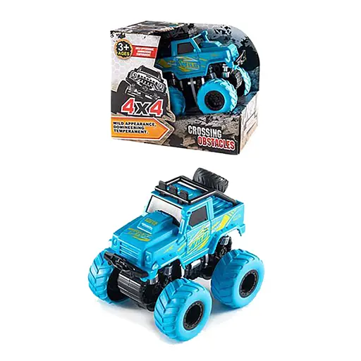 Машинка інерційна BY502-1, відкрита коробка 16*11, 5*13, 5см Синій