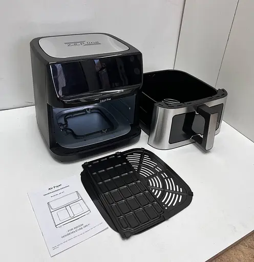 Аерофритюрниця безмасляна Zepline ZP-211 на 14л електрична з механічним керуванням 4000Вт - фото 8