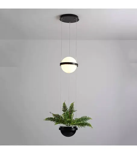 Люстра-підвіс Romin MY1069 -B чорний - фото 1