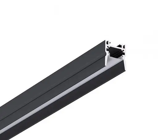 LED профиль подвесной с рассеивателем PC, 2м KLOODI KLP176 2 BK - фото 1