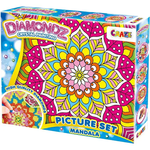 Набір для створення картини Craze Diamondz Мандала зі стразами (47767) - фото 2