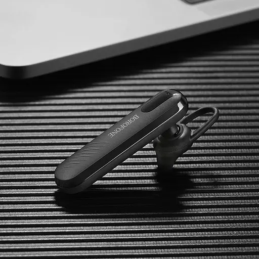 Блютуз-гарнітура (моно) BOROFONE BC20 чорна - фото 2