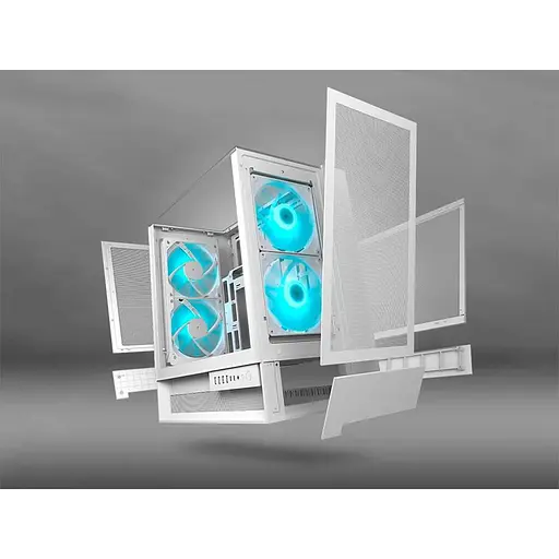 Корпус Cougar OmnyX RGB белого цвета (OMNY X RGB White) - фото 11