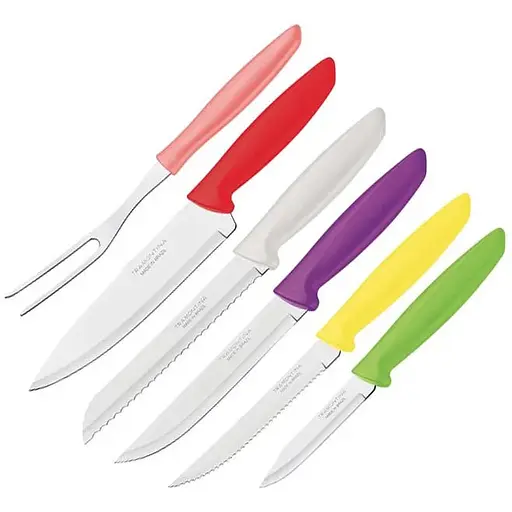 Набор ножей из 6 предметов Tramontina Plenus 23498/916