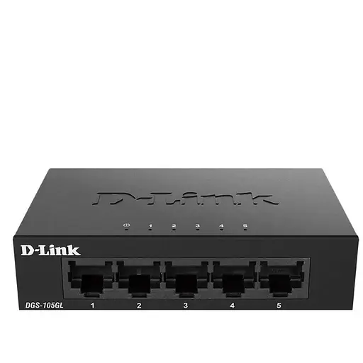 Комутатор некерований D-Link DGS-105GL/E