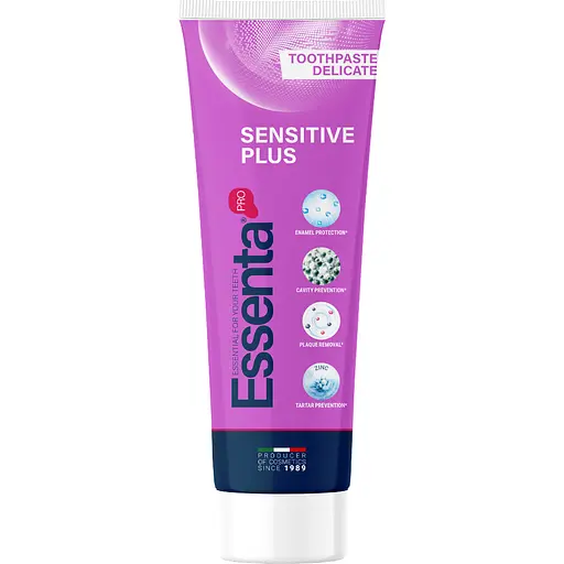 Зубна паста Essenta Pro Sensitive Plus+75 мл - фото 1