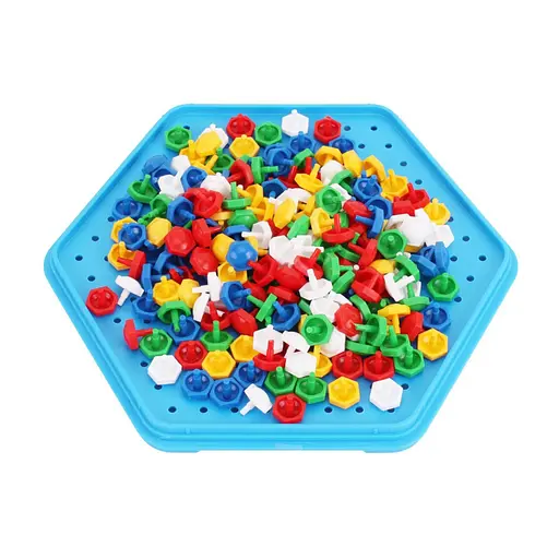 Мозаика "Цветной мир" (220 элементов) Технок 2070TXK, 220 фишек - фото 4