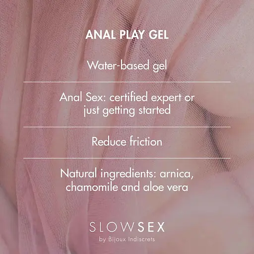 Анальний гель-змазка Bijoux Indiscrets Slow Sex Anal play gel - фото 4