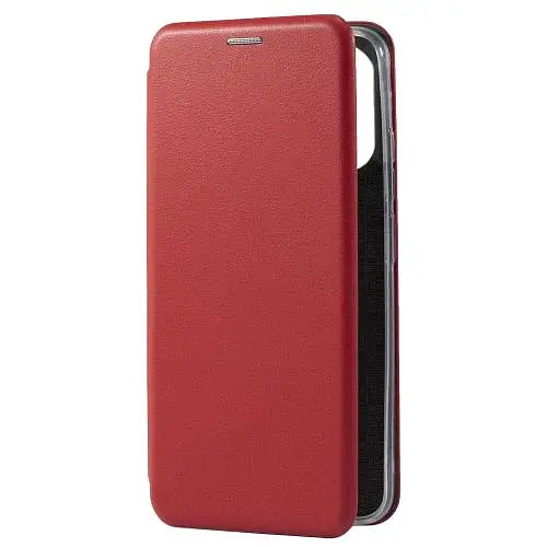 Чохол-книжка для смартфона Xiaomi Redmi 12C, Premium Leather Case Red - фото 1