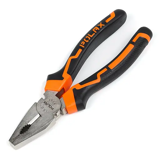 Плоскогубцы - пассатижи Polax комбинированные 180 мм Cr-V (35-002)