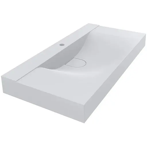 Умивальник Miraggio Fly 1000 matt 0000734, Білий матовий - фото 1