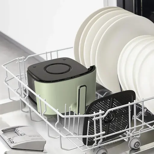 Мультипіч Tefal Easy Fry Max 1500 Вт світло-зелена (EY24ELE0) - фото 5