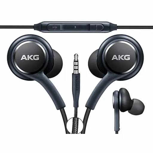 Оригінальні гарнітура навушники з мікрофоном AKG Samsung 3.5 мм Black (GH59-14996A EO-IG955)