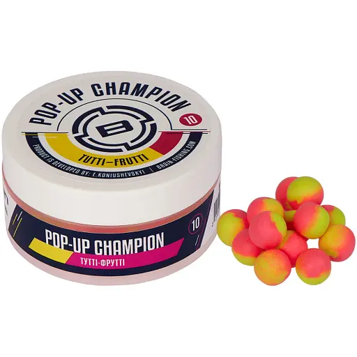 Бойли Brain Champion Pop-Up Tutti-Frutti (тутті-фрутті) 6 mm 34 g