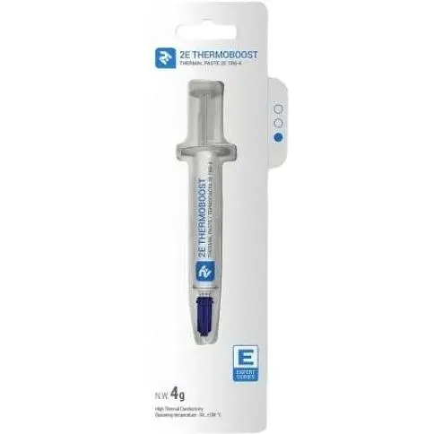 Термопаста 2E Thermoboost Expert 4 г шприц 5.6 Вт/мК -30°C / +280°C (2E-TB6-4) - фото 1