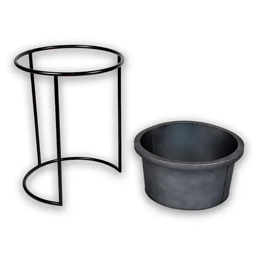 Кашпо Engard на металевій підставці 40х40х50/40х40х20 см (ME-07) - фото 6