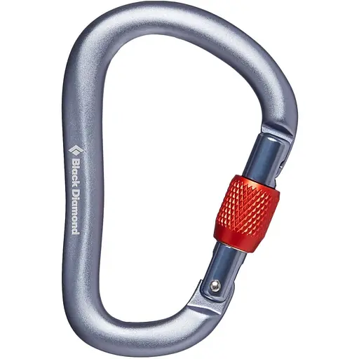 Карабин Black Diamond RockLock Screwgate Серый/Оранжевий (1033-BD 210256.1003)