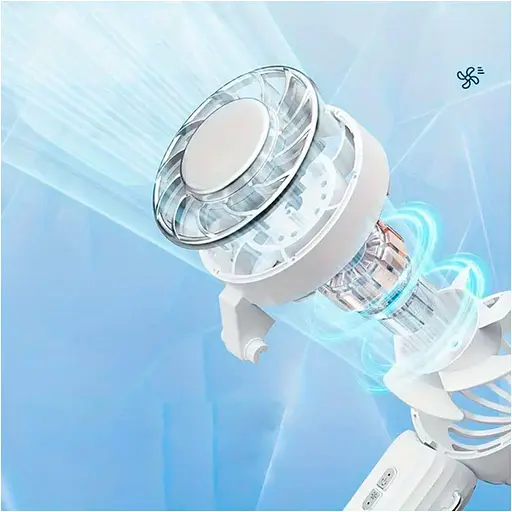 Портативный вентилятор DK K36 White [110322] - фото 6