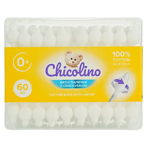 Ватные палочки Chicolino 60 шт.