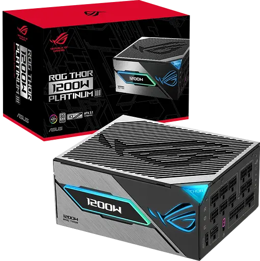 Блок живлення ASUS ROG THOR 1200W 80+ Platinum (ROG-THOR-1200P3-GAMING) - фото 4
