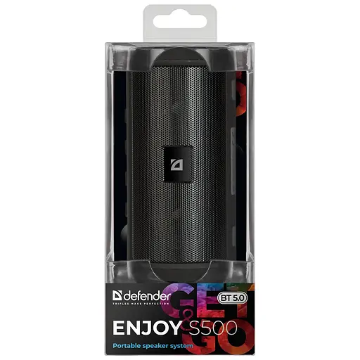 Портативна колонка Defender Enjoy S500 10Вт Black (65682) - фото 6