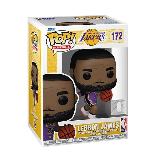 Ігрова фігурка Funko POP! серії NBA: Los Angeles Lakers - Леброн Джеймс (75117) - фото 1