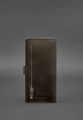 Кожаный Тревел-кейс (органайзер для документов) 6.0 темно-коричневый - фото 4