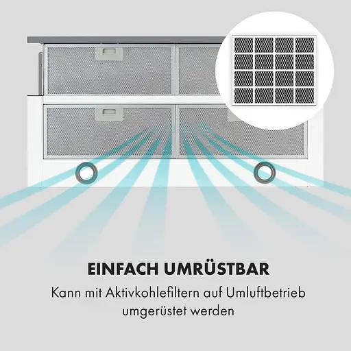 Вытяжка Klarstein Mariana Neo 60 640 м3/час (10035925) - фото 7