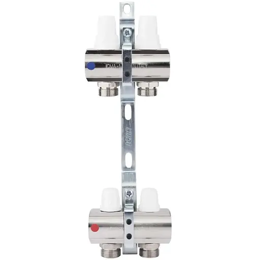 Колектор Icma 1" 2 виходи без витратоміру NoK005 - фото 1