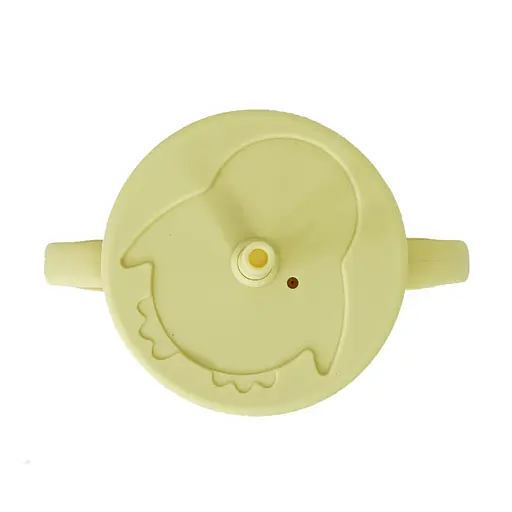 Силіконова чашка-поїлка з кришкою MGZ-0302(Yellow) 200 мл - фото 3