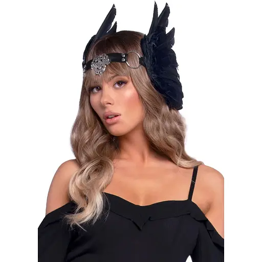 Повязка на голову с крыльями Leg Avenue FeaTher
