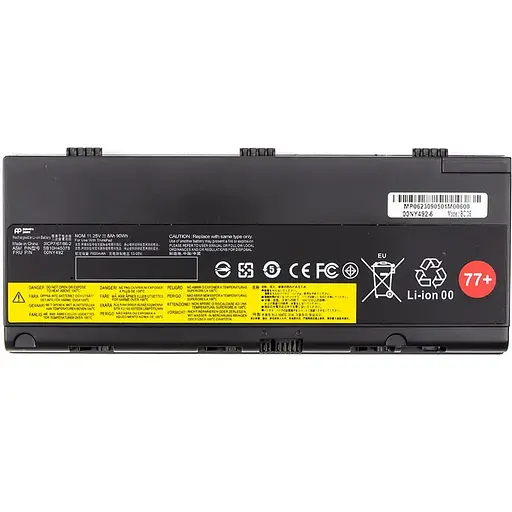 Акумулятор PowerPlant для ноутбуків LENOVO Thinkpad P50 (00NY492) 11.25V 8000mAh