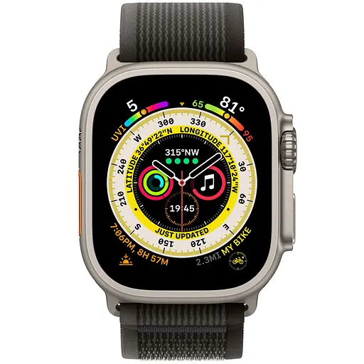 Ремінець Trail Loop для Apple Watch 42(ser.1-3)/44/45/46/49mm (m/l) Black / Grey - фото 2