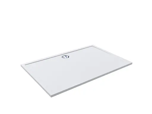 Піддон для душової кабіни Miraggio Paris 1200 з литого мармуру 1200x800x50 00413301 Білий - фото 1