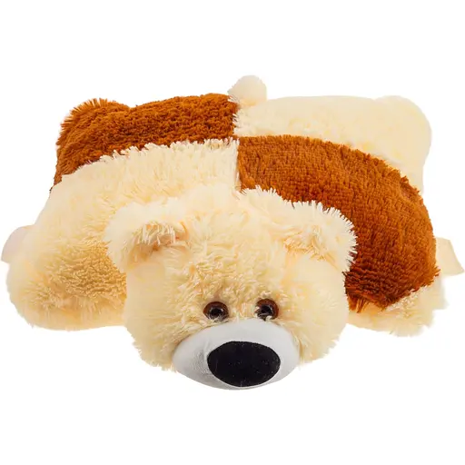 Подушка Alina Мишка 45 см коричневая - фото 1