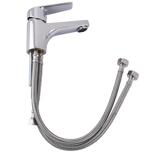 Змішувач для умивальника Topaz Capri TCA-15206-H43 гігієнічний зі стоп-лійкою вбудований клапан D35, Хром - фото 2