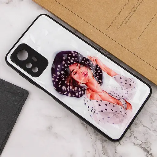 TPU+PC чохол Epik Prisma Ladies для Xiaomi Redmi Note 12S Girl in a hat - фото 3