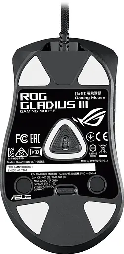 Мышь компьютерная Asus ROG Gladius III USB (90MP0270-BMUA00) - фото 3