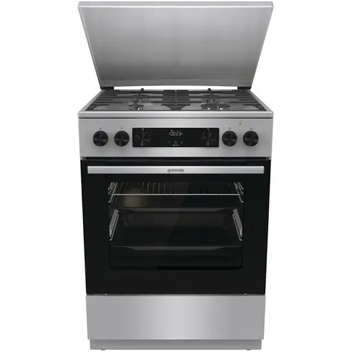 Плита газова GORENJE GKS 6C71 XF (FM6A4D-FPJDB)
