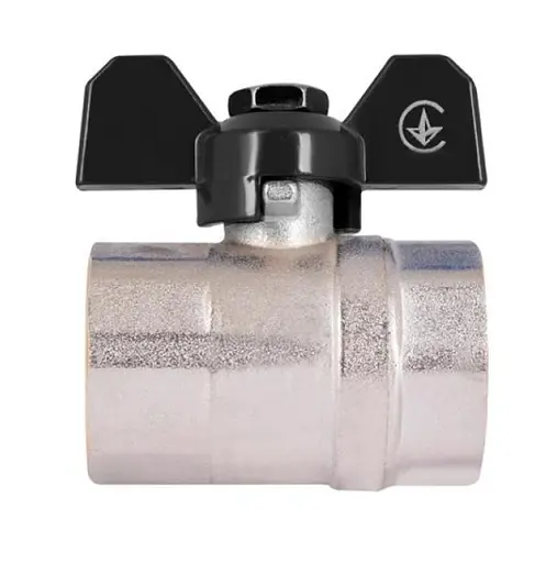 Кран шаровой Thermo Alliance Base 1" ВВ прямой, PN40, бабочка SD602W25 - фото 6