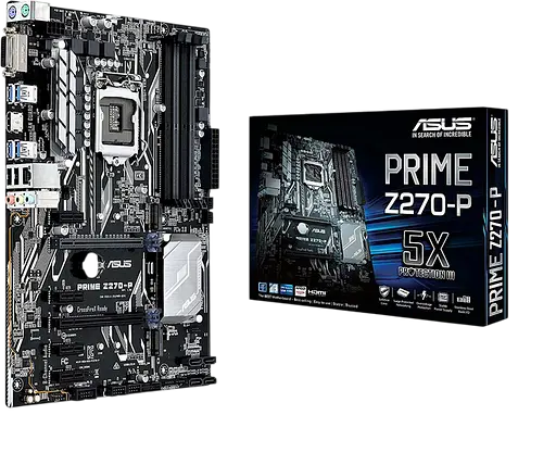 Материнская плата Asus Z270-P Prime rev 1.02 LGA 1151v1 (PRIME Z270-P rev 1.02) Б/У