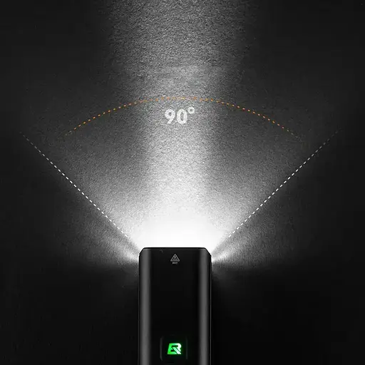 Велосипедна фара RockBros RHL1500 5500 mAh 1500 люменів, чорний - фото 8