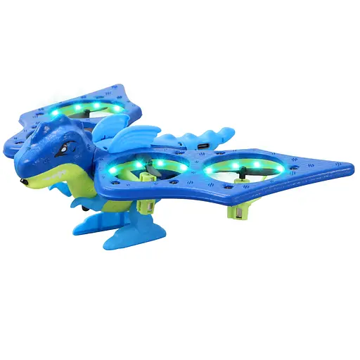 Квадрокоптер Дракон, 22.5x16x8 см, світло, акумулятор, 4D-V48